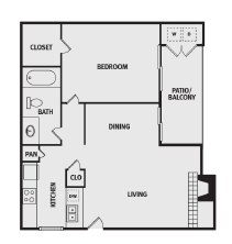 Water Ridge Apartments 4600 W Pioneer Dr Irving TX RENTCaf   1 Bed 1 Bath 689 Sq Ft.PNG